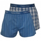 2 PACK Pánské trenýrky Calvin Klein - modré