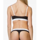 Dámská tanga Calvin Klein - černá