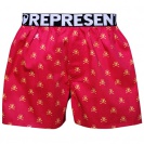 Boxerky REPRESENT EXCLUSIVE MIKE SMALL BONES červené