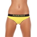 Dámská tanga Addicted - žlutá