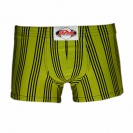Pánské boxerky Styx Žluté - černý pruh