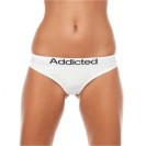 Dámská tanga Addicted - bílá